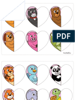 Animal Pairs Matching File Folder Game (1)