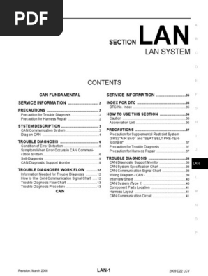Lan System Section Pdf Communications System Specification Technical Standard