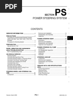 Power Steering System: Section