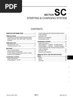 Starting & Charging System: Section