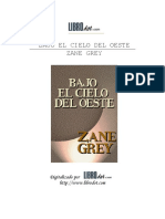 Grey, Zane - Bajo El Cielo Del Oeste