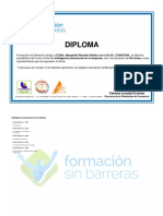 Diploma: Fabiana Lorente Córdoba