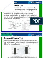 Resonant Column Test