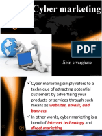 Cyber Marketing: Jibin C Varghese