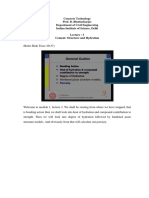 B Battacharjee Concrete Technology Lec-3 PDF