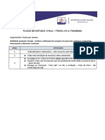 2ºano FÍSICA Aulas Semanais PE 13 17 Abril