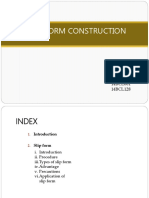 Slip Form Construction: BY: 14BCL034 14BCL048 14BCL061 14BCL128