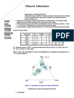 Figure 1: Composition of Cement and Mineral Admixtures