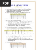 Compe 431 Sample Questions