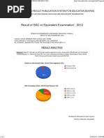 Result of SSC or Equivalent Examination - 2012: Web Based Result Publication System For Education Boards