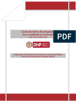 Instructivo para La Descarga Curso Teoría de Proyectos - DNP - ESAP