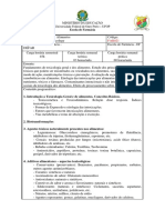 Toxicologia Geral e Dos Alimentos - UFOP