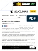 Attending To The Deathless - Lion's Roar PDF