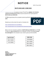 IMOOCSC 20 Result PDF