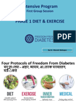 Diebetes Reversal Programme by DR - Manish Mahajan PDF