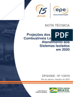 NT-DPG-DEE-01-2019 - Projeção Preços Combustíveis para o SI - 2019.10.09