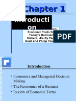 Introducti On: Managerial Economics: Economic Tools For Today's Decision Makers, 4/e by Paul Keat and Philip Young