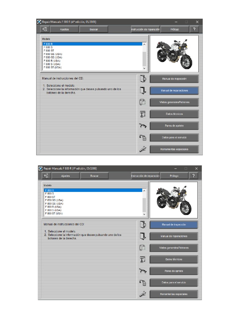 Manual Repair BMW F800r | PDF