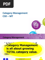 Category Management CSD - MT