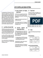 AASHTO CONTROLLING DESIGN CRITERIA Grade