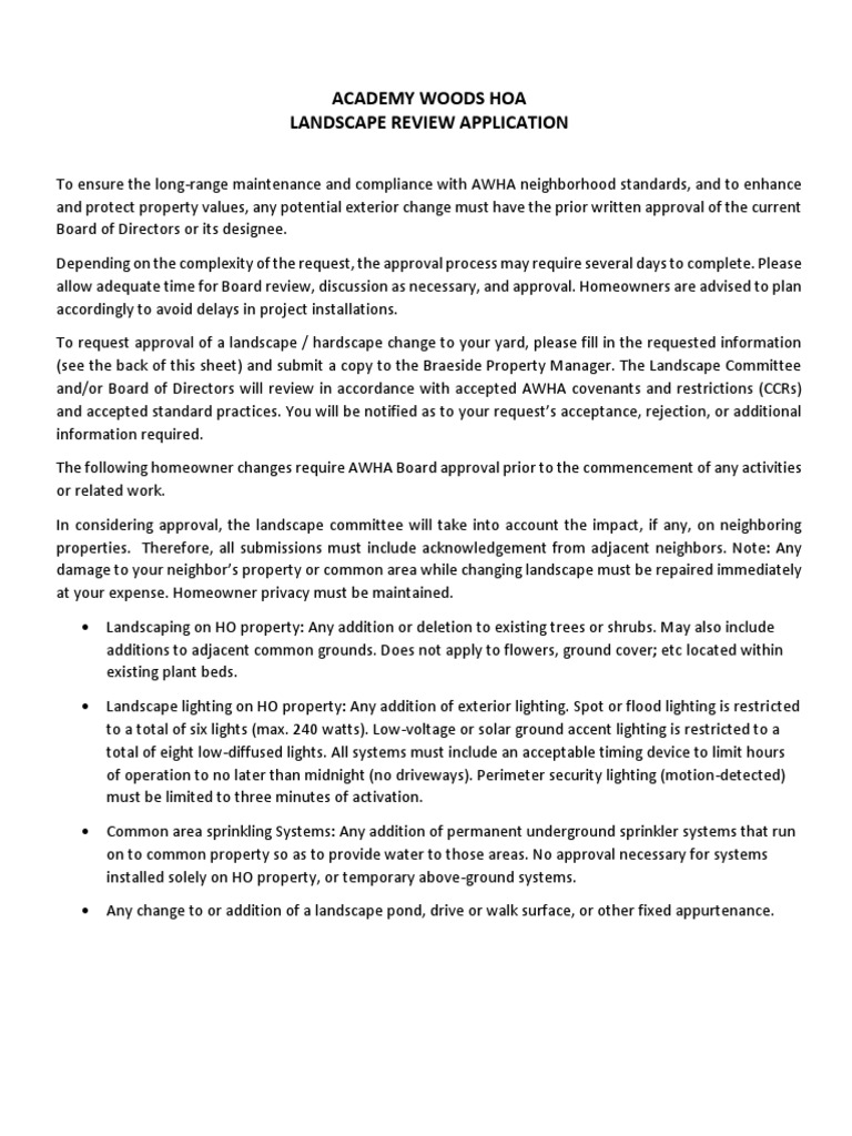 Landscape Change Form 2017 Dafd Copy 2 7 | PDF | Nature | Business