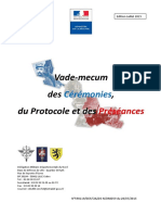 VADEMECUM-CEREMONIES-PROTOCOLE-PRESEANCES - France