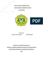 MAKALAH PATOFISIOLOGI GLOSSITIS Patologi Indera Pengecap PDF