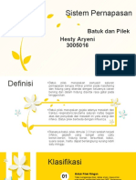 Sistem Pernapasan: Batuk Dan Pilek Hesty Aryeni 3005016