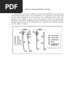 Guidon Bearer Manual and Movements | PDF | Hand | Military