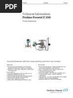 Prowirl F 200 PDF