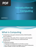 Introduction To Computing