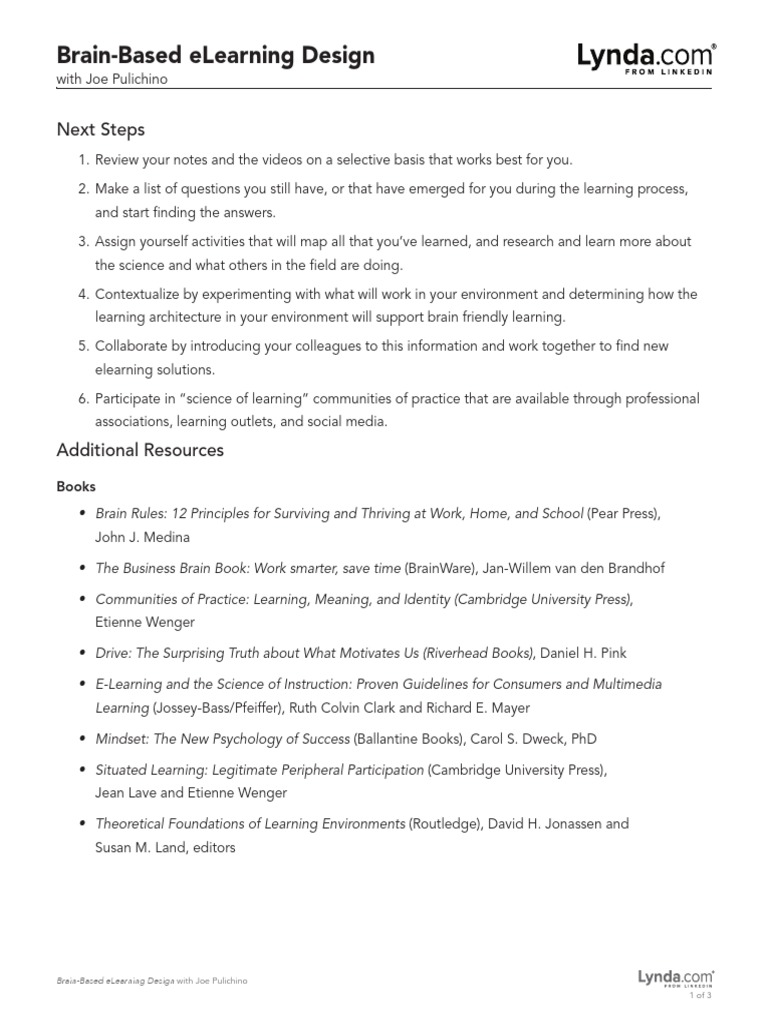 Brain-Based eLearning Strategies | PDF | Mental Processes | Emotions