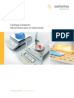 Catalogo Sartorius PDF