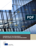 HANDBOOK OF THE PRESIDENCY of the Council of the European Union (2015)