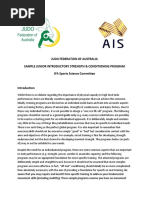 Program Australia Judô