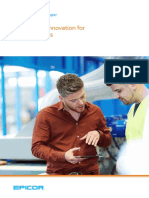 Technology Innovation For Epicor 9 Users: An Epicor White Paper
