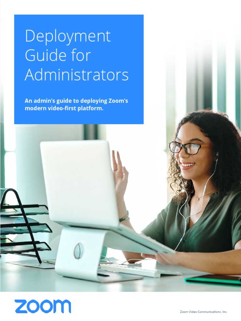 Zoom Deployment Guide For Admins PDF Computer Networking System Software