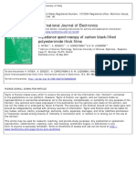 impedance analisys of polymer film electrodes