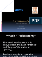 Tracheostomy DR KVLN Rao PDF