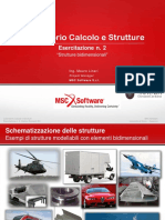 695 - MSC - Software-Esercitazione - 2 - (Elementi 2D)