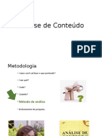 Análise de ConteúdoAndreiaMilitao