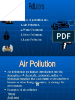 Types of Pollution and Their Causes & Solutions