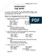 E2 - AE2 - A1 - Ing Forming Grammar