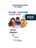 PLAN LECTOR EDUCACIÓN PRIMARIA