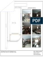 Live photos of seminar hall layout plan