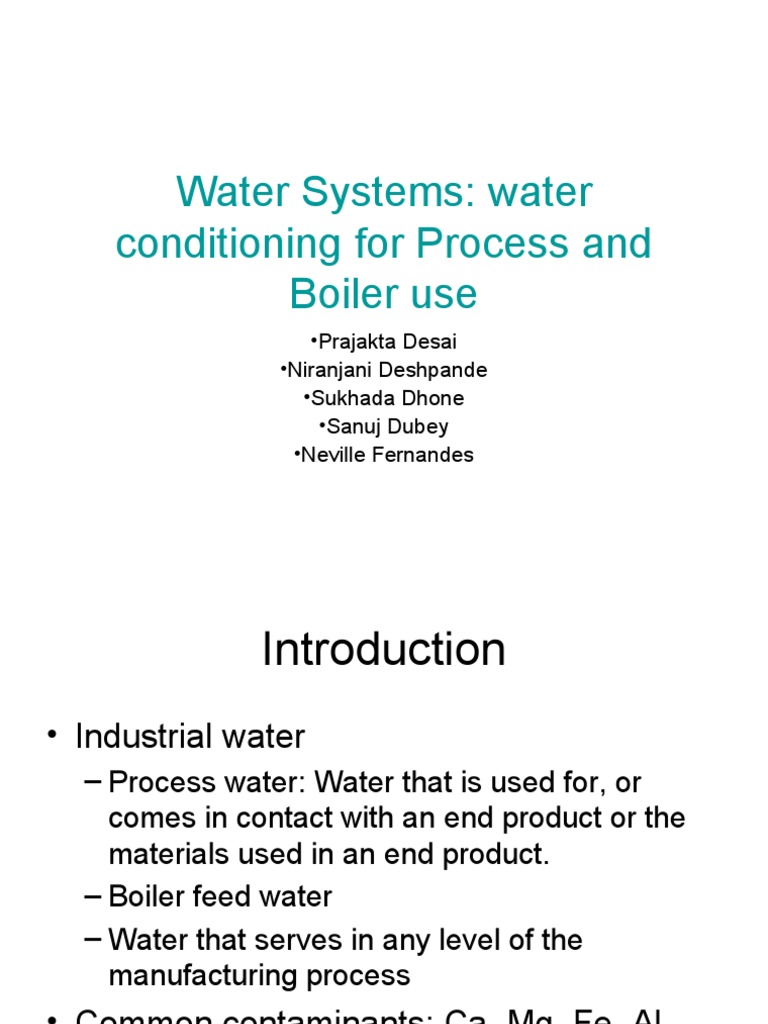 Boiler Water Treatment Techniques | PDF | Water Purification | Membrane