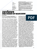 Review The Needs Od Marxism PDF