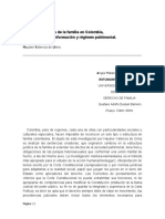 Estructura Jurídica de La Familia en Colombia - ENSAYO