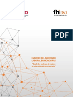 Estudio Del Mercado Laboral en Honduras PDF