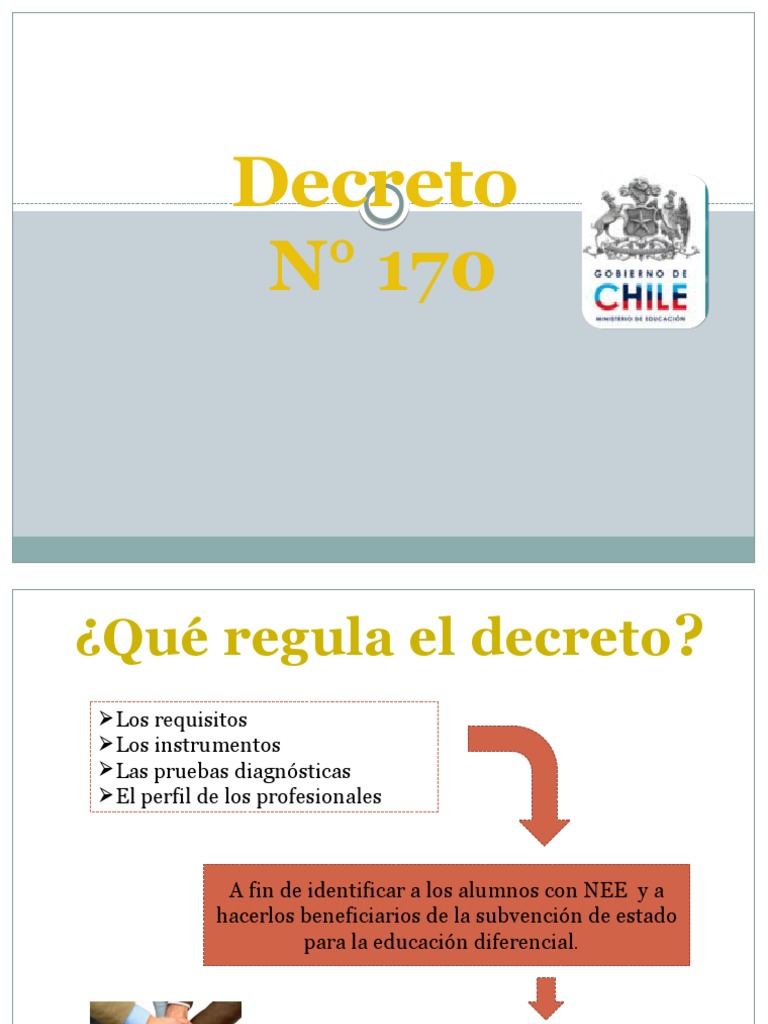Decreto 170 | PDF | Espectro autista | Discapacidad intelectual